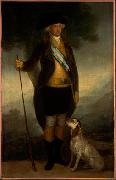Francisco de Goya Charles IV as a huntsman France oil painting artist